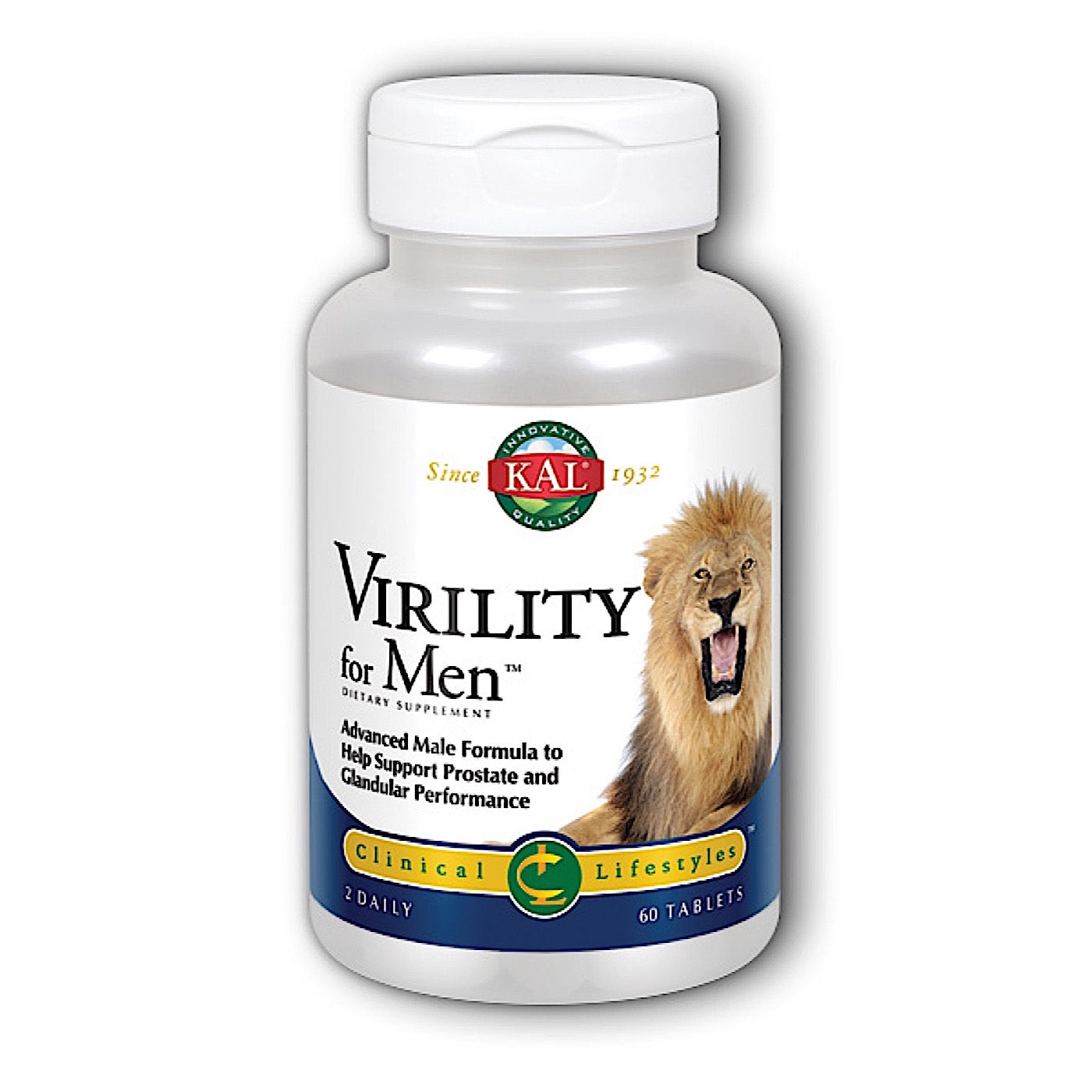 Kal, Virility for Men, 60 Tablets UPC 021245945086 | HiLife Vitamins