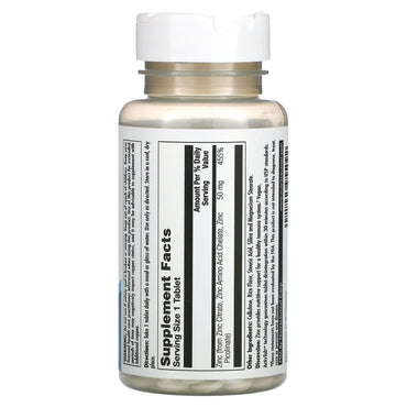 Kal, Tri-Zinc 50 50mg, 90 Tablets UPC 021245955092 | HiLife Vitamins