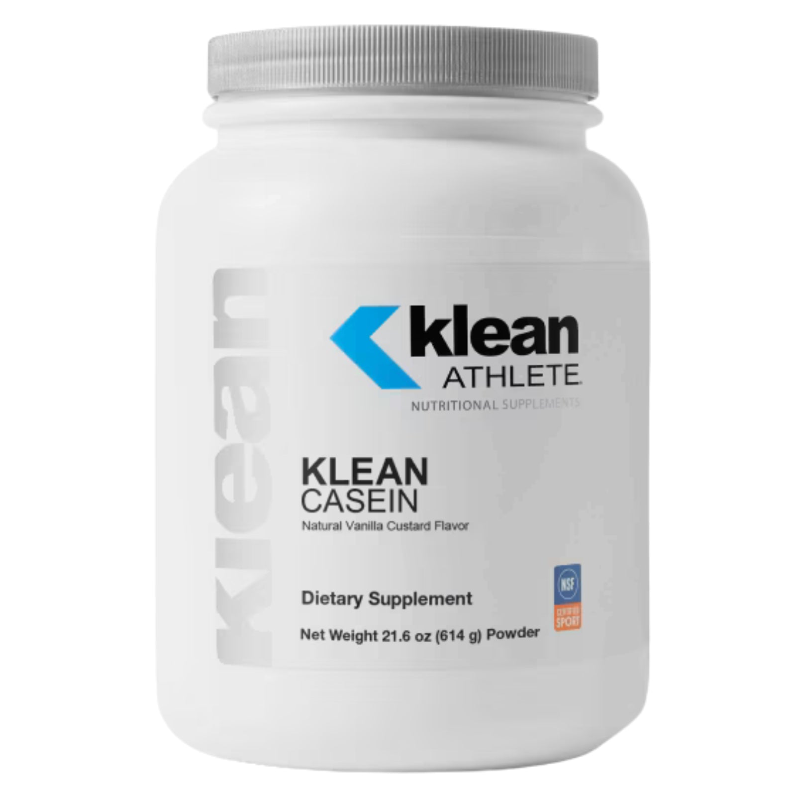 Klean Athlete, Klean Casein Protein Vanilla, 21.6 oz (614 g) UPC 310539980118 | HiLife Vitamins