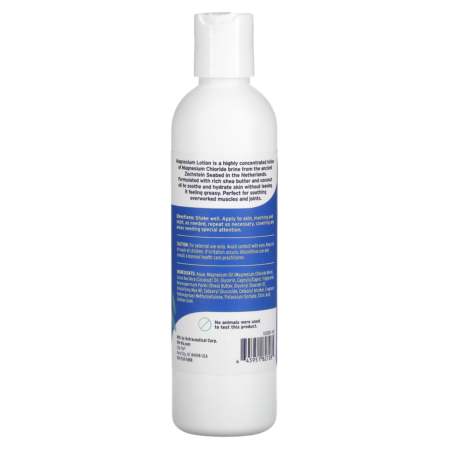 Life-Flo, Lotion Magnesium, 8 Oz Lotion UPC 645951827285 | HiLife Vitamins