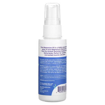 Life-Flo, Pure Magnesium Oil Spray, 2 Oz Liquid UPC 645951831077 | HiLife Vitamins