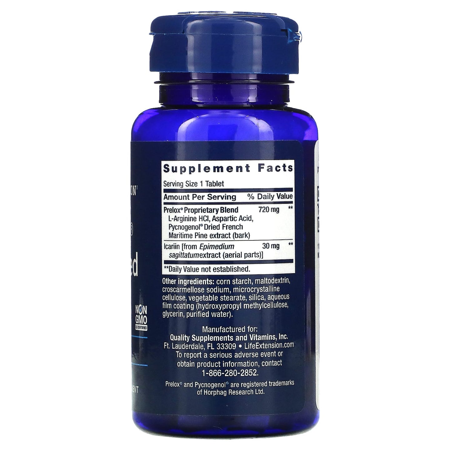 Life Extension, Prelox Enhanced Sex, For Men, 60 Tablets UPC 737870137368 | HiLife Vitamins