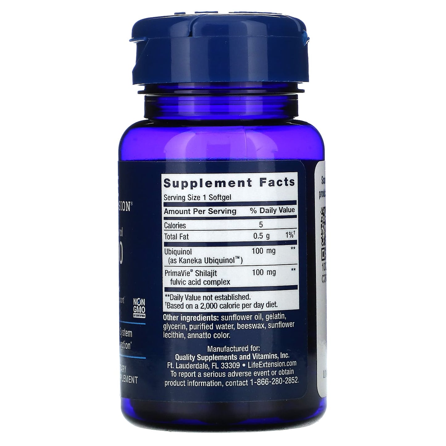 Life Extension, Super Ubiquinol CoQ10 with En, 60 Softgels UPC 737870142669 | HiLife Vitamins