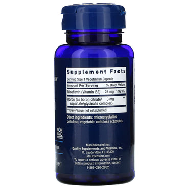 Life Extension, Boron, 3 mg, 100 Capsules UPC 737870166115 | HiLife Vitamins