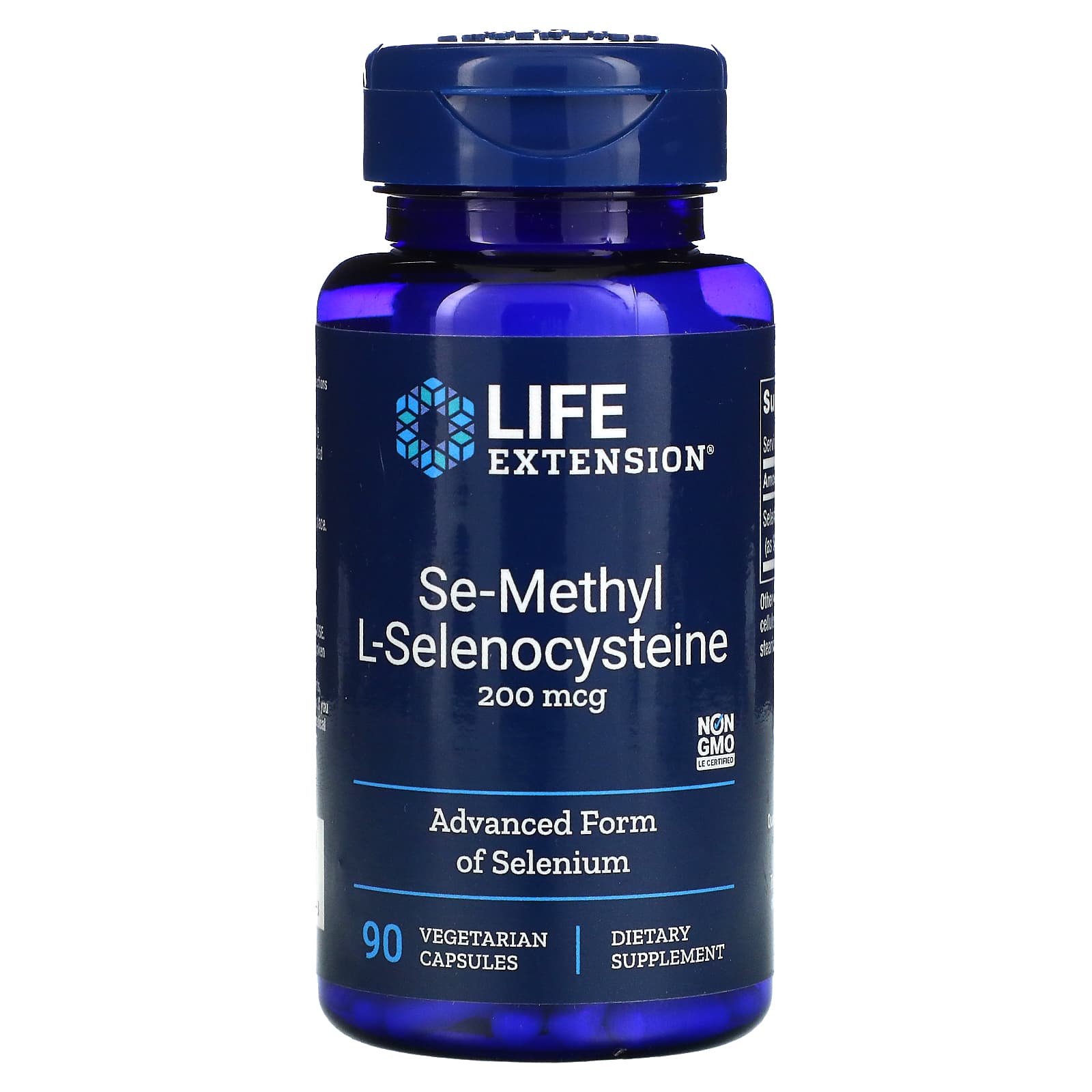 Life Extension, Se-Methyl L- Selenocysteine,, 90 Capsules UPC 737870187998 | HiLife Vitamins