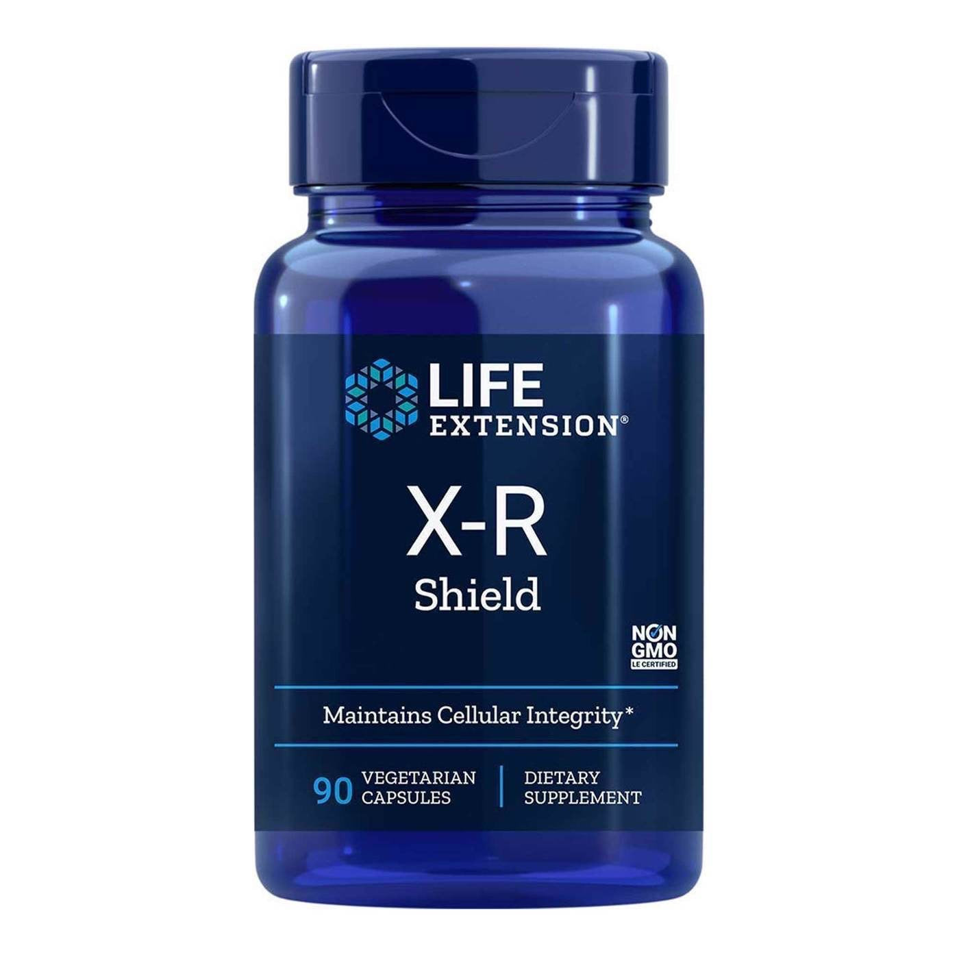 Life Extension, X-R Shield, 90 Vegetarian Capsules UPC 737870191902 | HiLife Vitamins