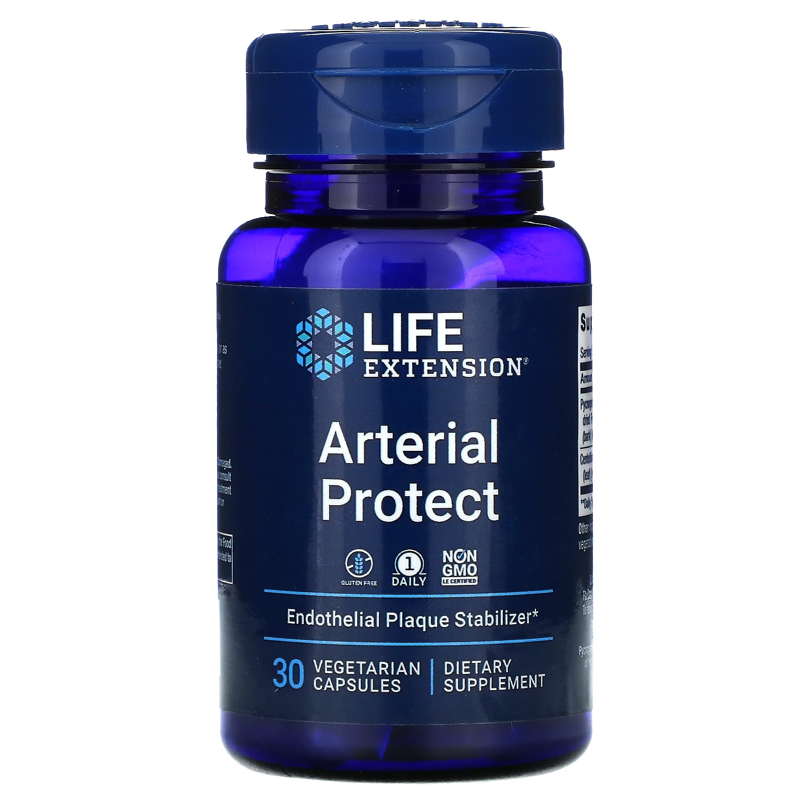 Life Extension, Arterial Protect, 30 Capsules UPC 737870200437 | HiLife Vitamins