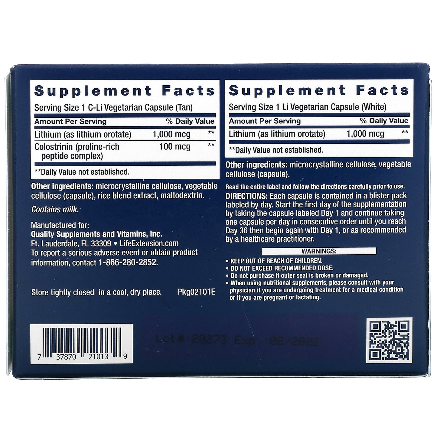 Life Extension, Memory Protect, 36 Vegetarian Capsules UPC 737870210139 | HiLife Vitamins