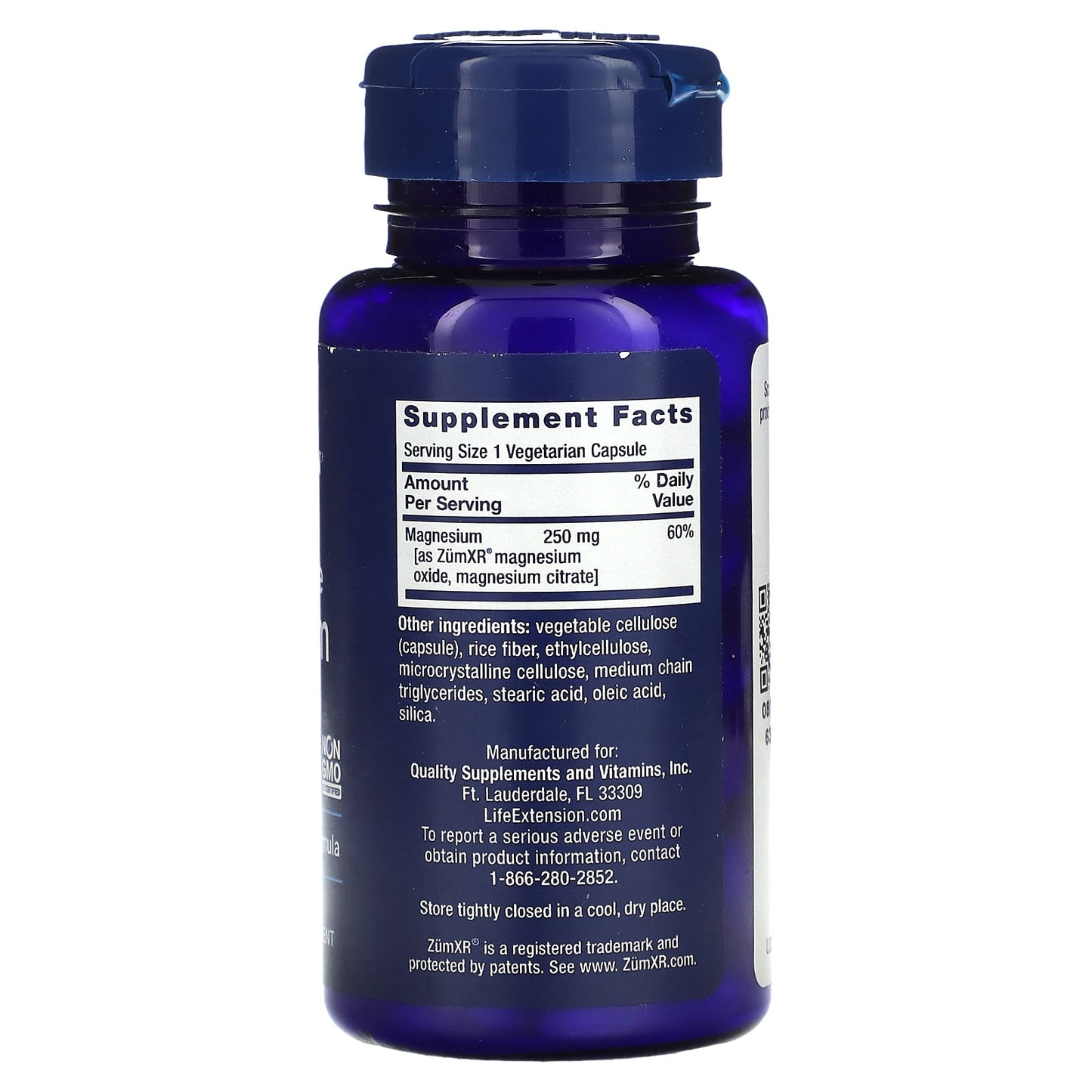 Life Extension, Extend-Release Magnesium, 60 Capsules UPC 737870210764 | HiLife Vitamins