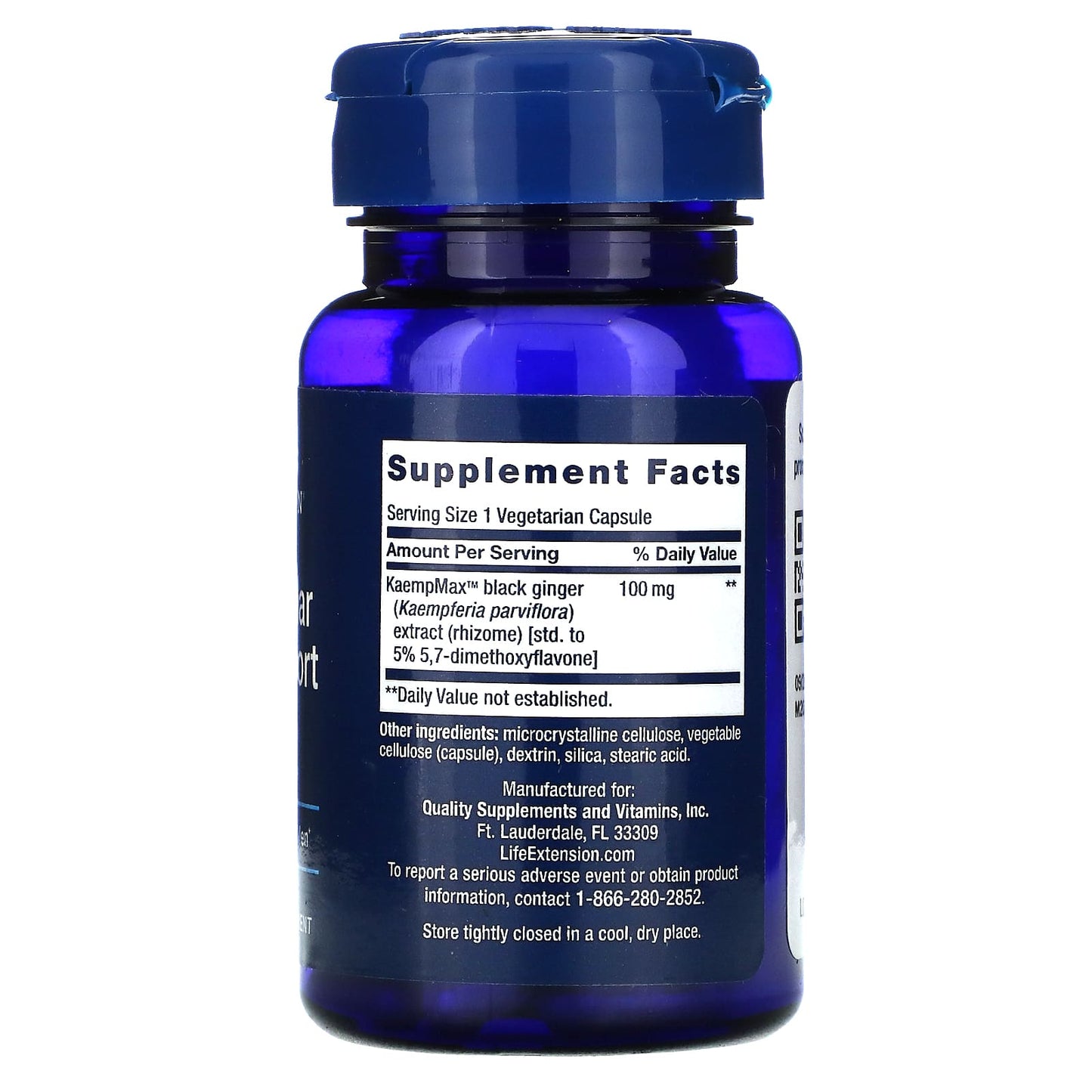 Life Extension, Male Vascular Sexual Support, 30 Vegetarian Capsules UPC 737870220930 | HiLife Vitamins