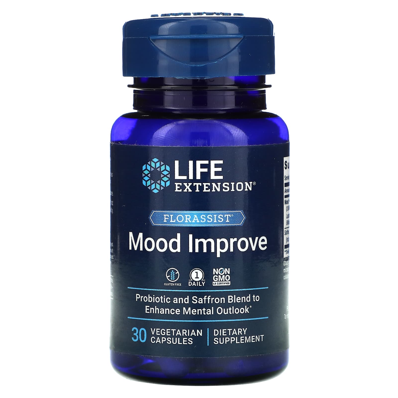 Life Extension, FLORASSIST Mood Improve, 30 Capsules UPC 737870225034 | HiLife Vitamins