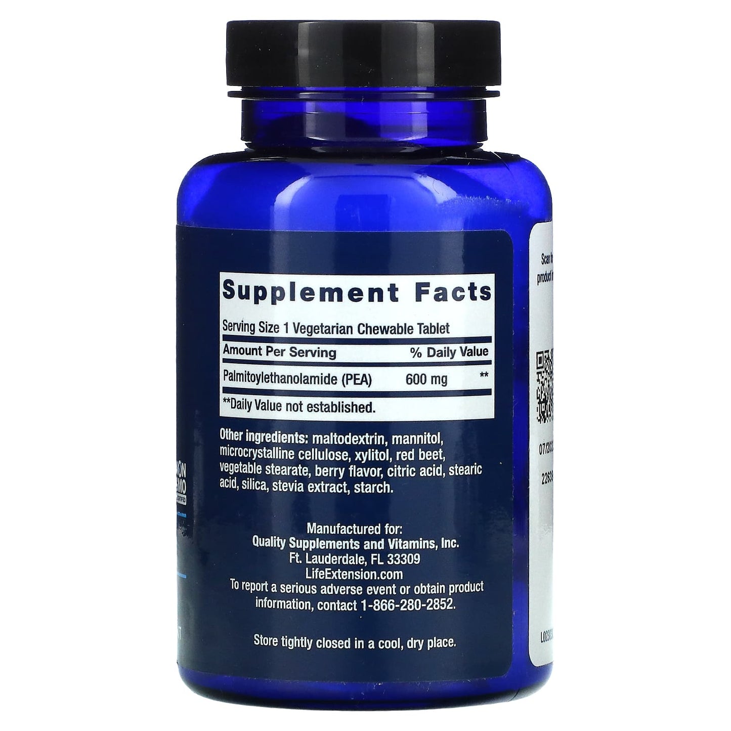 Life Extension, Discomfort Relief, Berry, 60 Chewables UPC 737870230366 | HiLife Vitamins