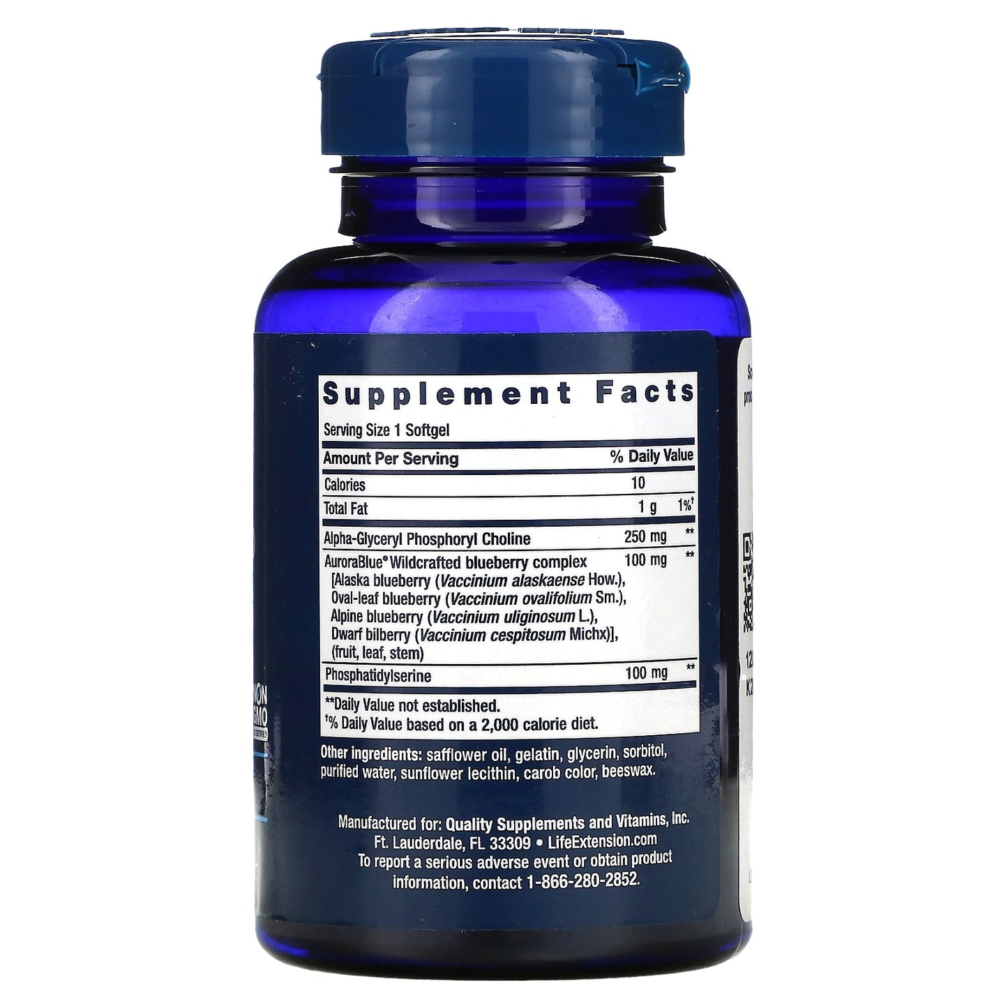 Life Extension, Cognitex Basics, 30 Softgels UPC 737870232131 | HiLife Vitamins