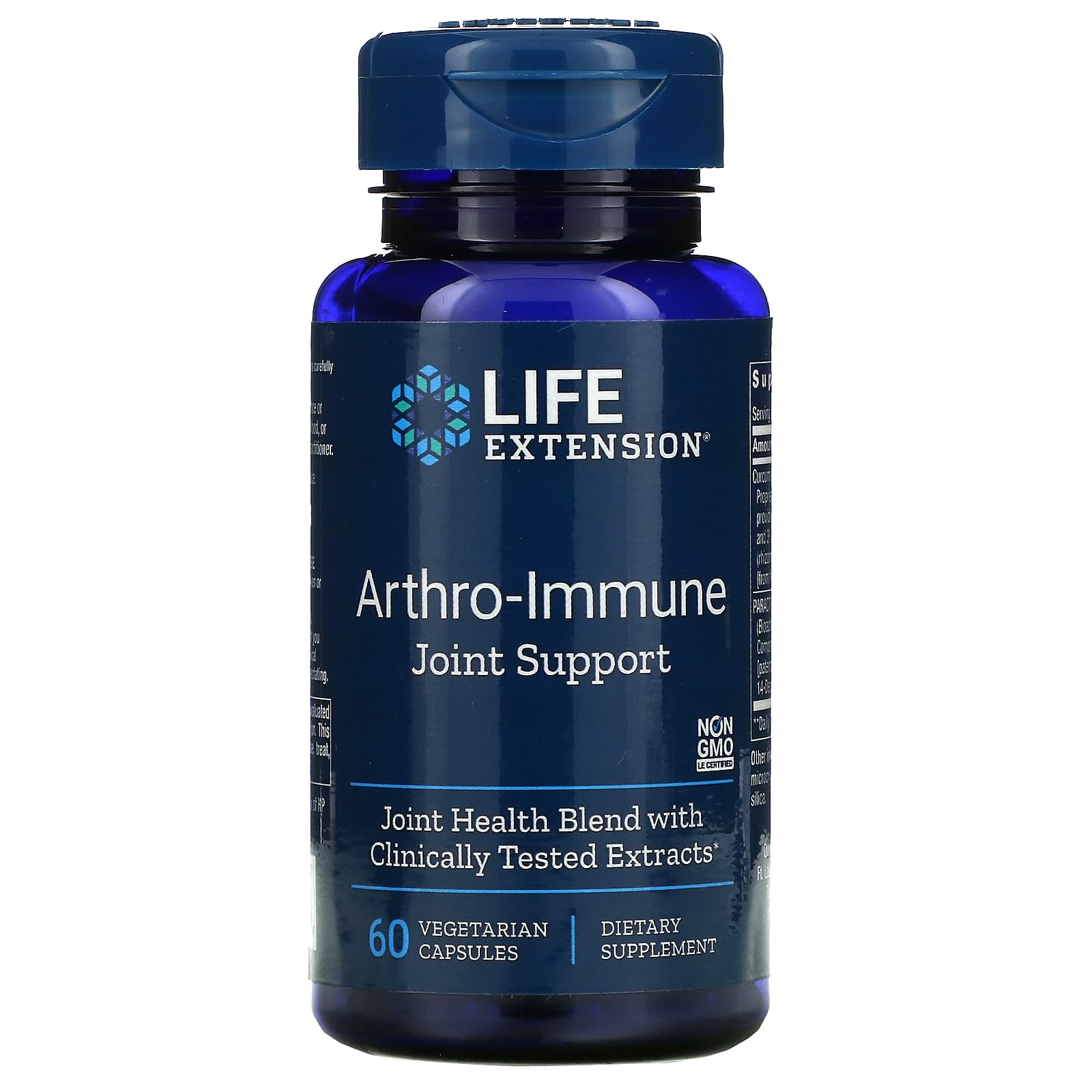Life Extension, Arthro-Immune Joint Support, 60 Capsules UPC 737870240464 | HiLife Vitamins
