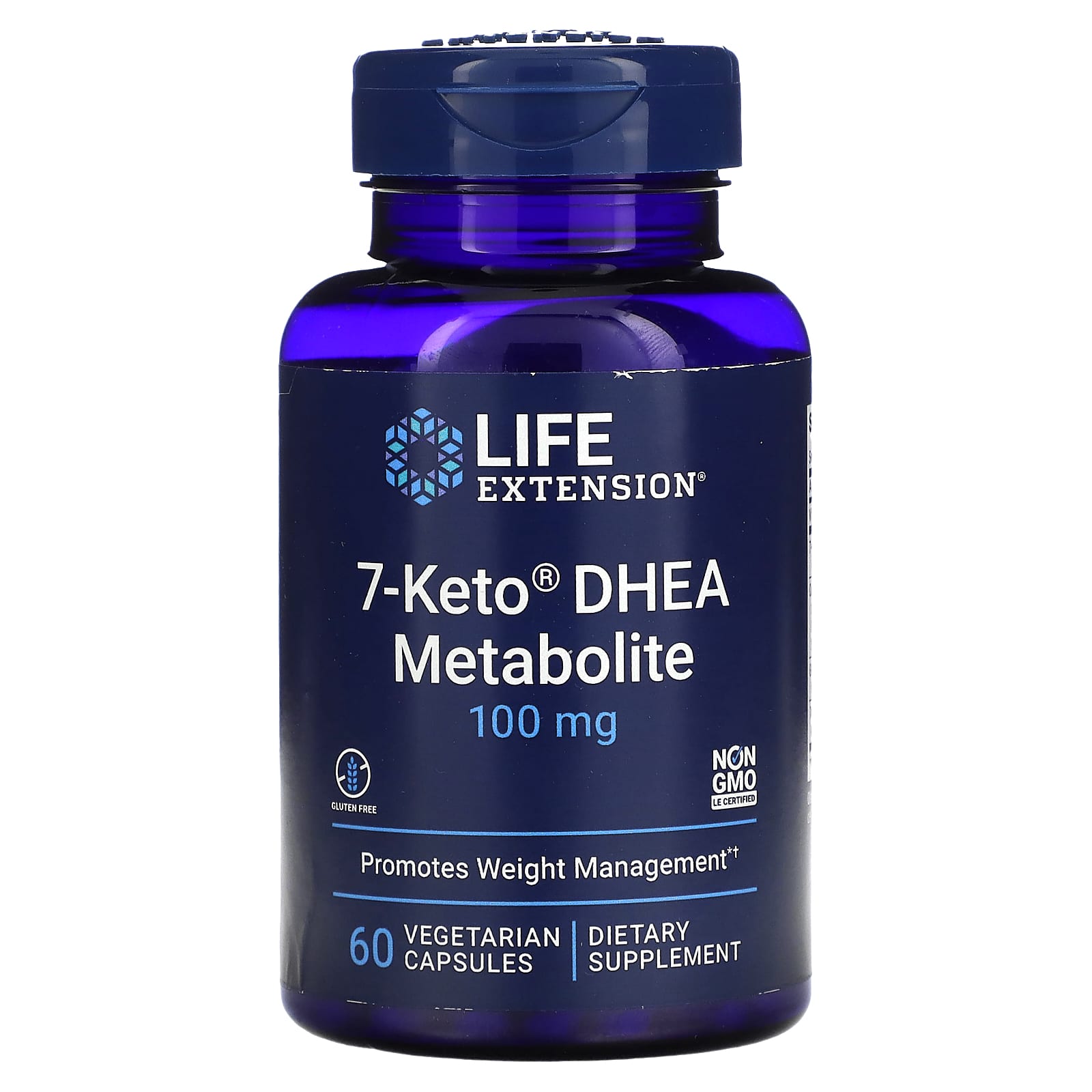 Life Extension, 7-Keto DHEA Metabolite, 100 m, 60 Capsules UPC 737870247968 | HiLife Vitamins