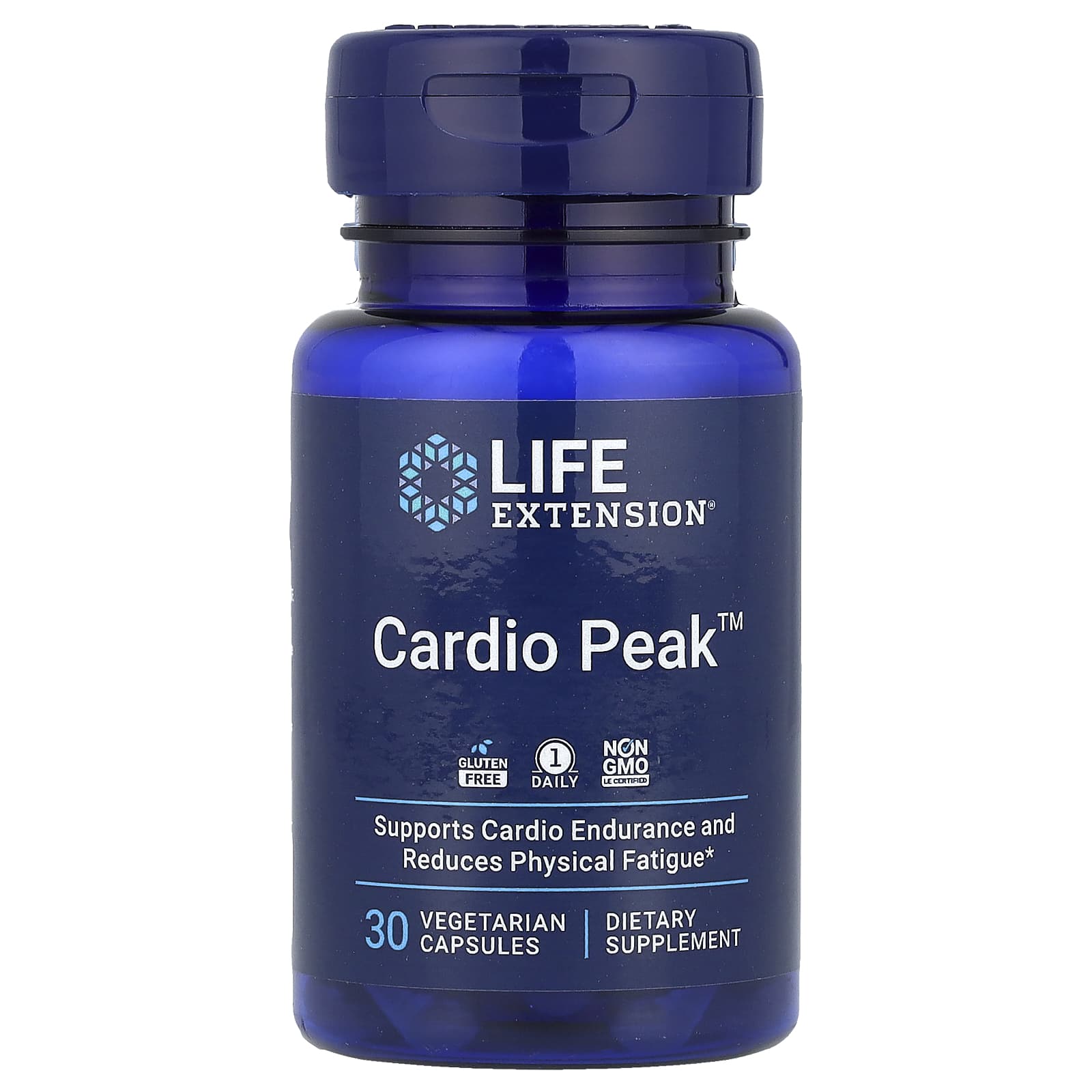 Life Extension, Cardio Peak, 30 Vegetarian Capsules UPC 737870253136 | HiLife Vitamins
