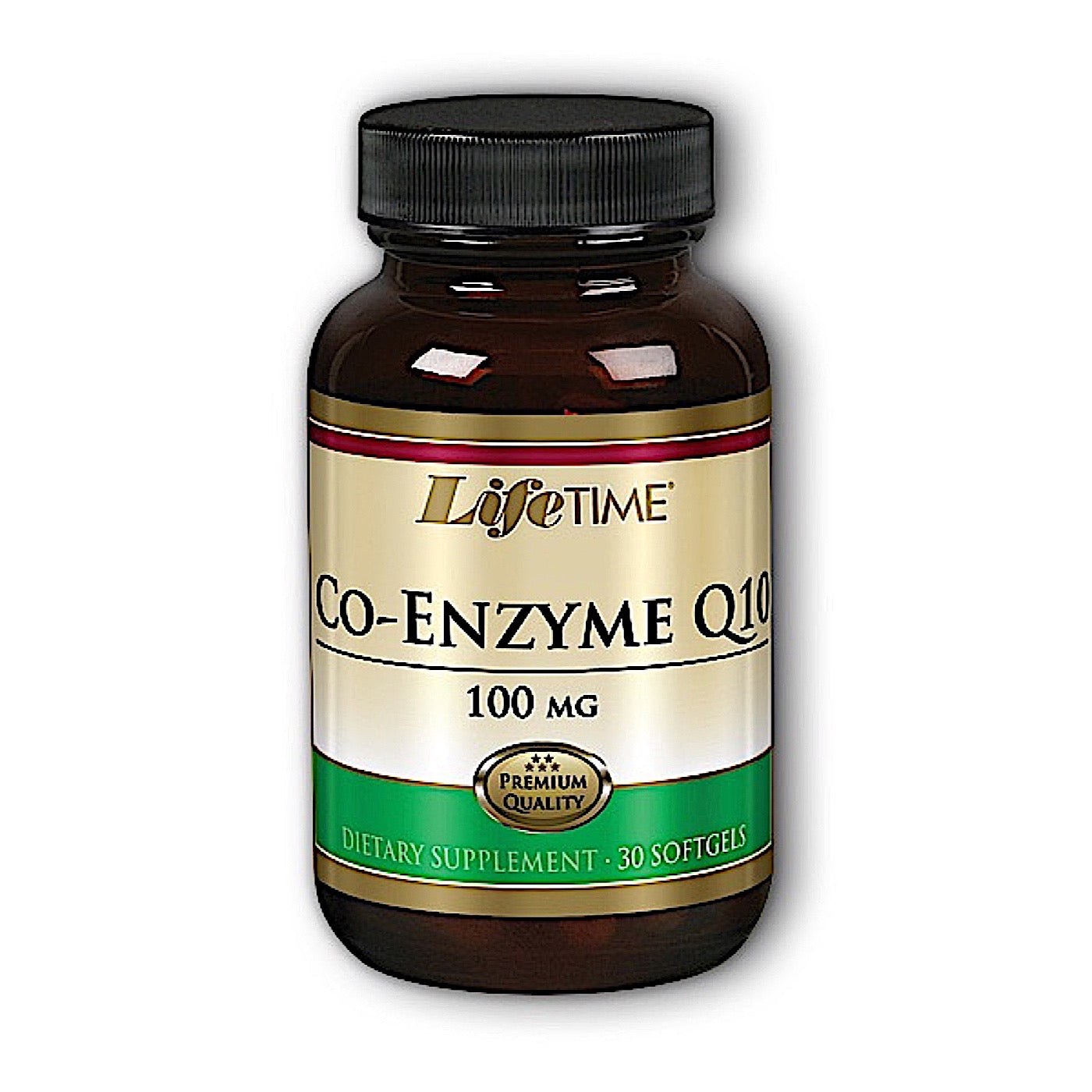 Lifetime, CoQ-10, 30 Softgels UPC 053232202179 | HiLife Vitamins