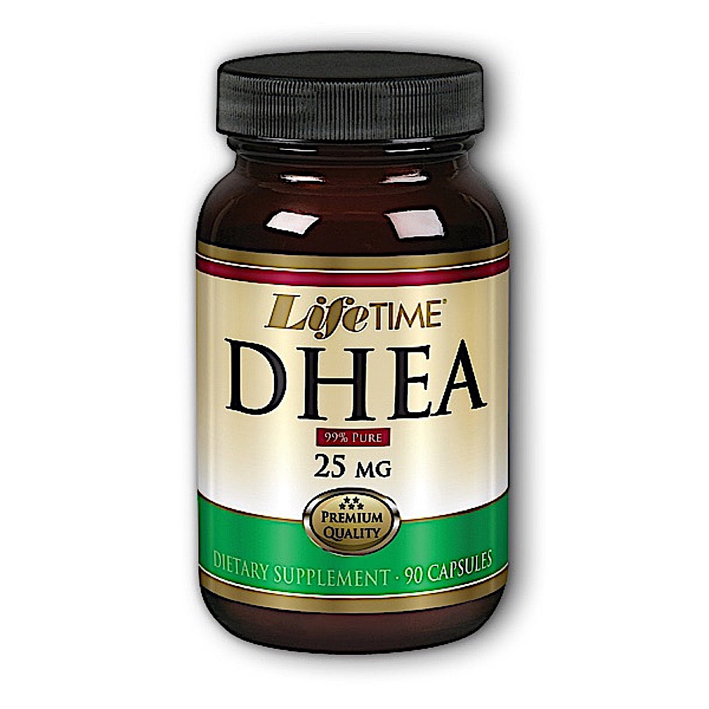 Lifetime, DHEA, 90 Capsules UPC 053232204012 | HiLife Vitamins
