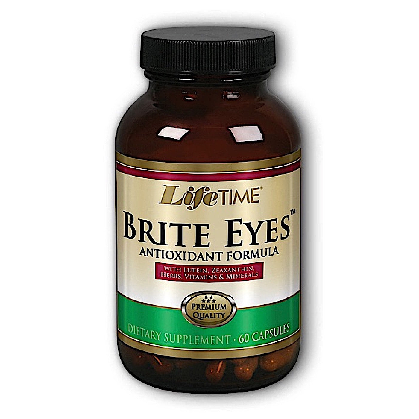 Lifetime, Brite Eyes, 60 Capsules UPC 053232800924 | HiLife Vitamins