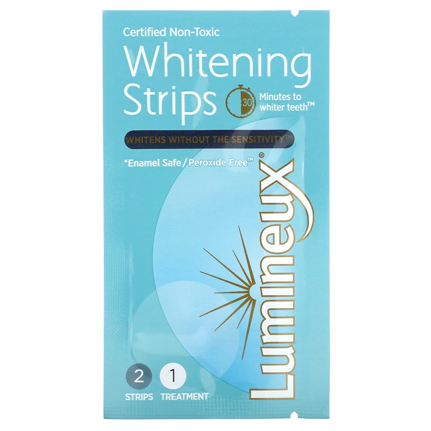 Lumineux Oral Essentials, Certified Non-Toxic Whitening Strips, 28 Strips UPC 861543000373 | HiLife Vitamins