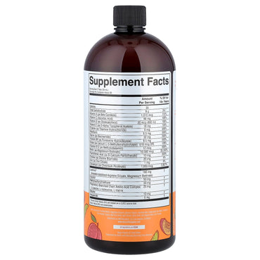 MaryRuth's, Liquid Morning Multivitamin + Hair Growth, Peach Mango, 30 fl oz (887 ml) UPC 810104622370 | HiLife Vitamins