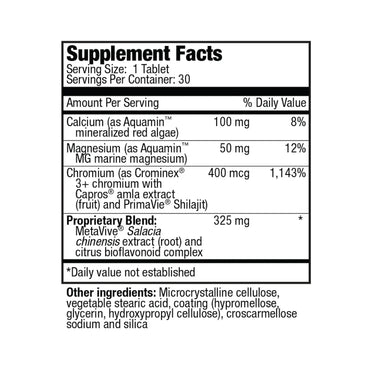 Mend, Control Glucose, 30 Tablets UPC 860003220566 | HiLife Vitamins