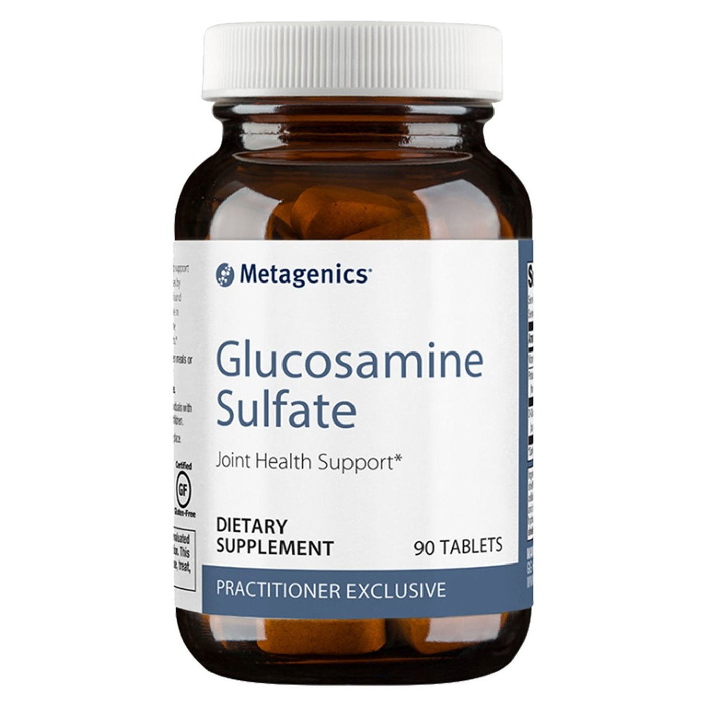 Metagenics, Glucosamine Sulfate 500 mg, 90 Tablets UPC 755571017451 | HiLife Vitamins
