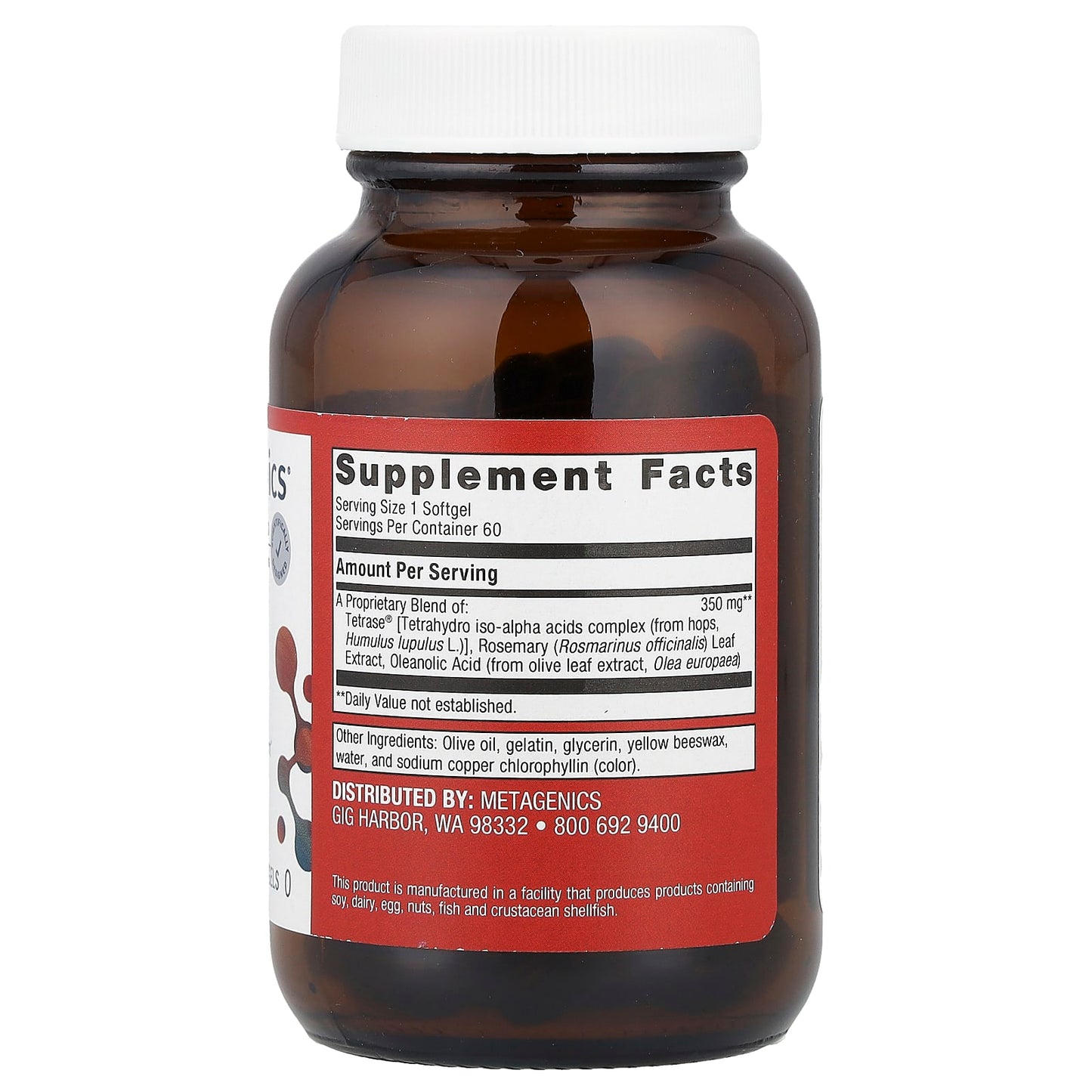 Metagenics, Kaprex®, 60 Softgels UPC 755571916334 | HiLife Vitamins