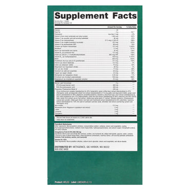 Metagenics, Wellness Essentials, 30 Packets UPC 755571929532 | HiLife Vitamins