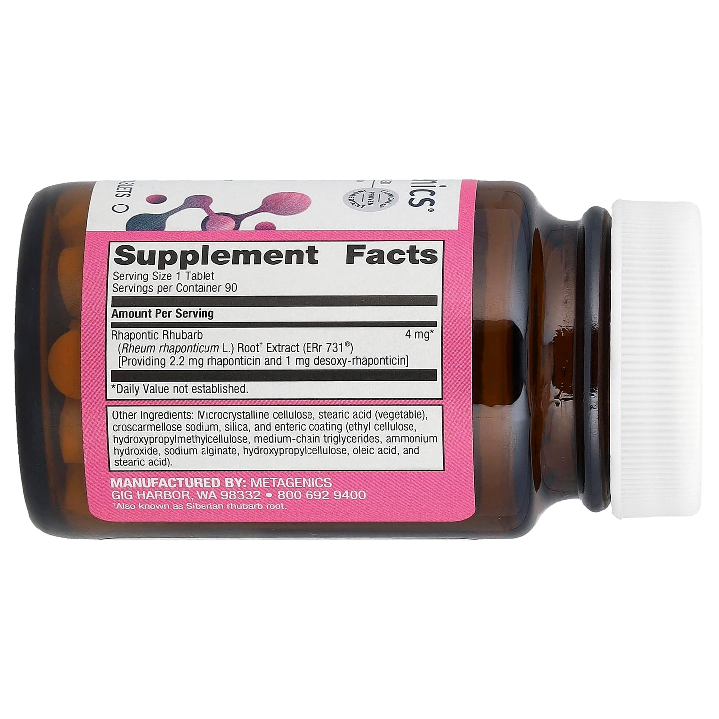 Metagenics, Estrovera, 90 Tablets UPC 755571946874 | HiLife Vitamins