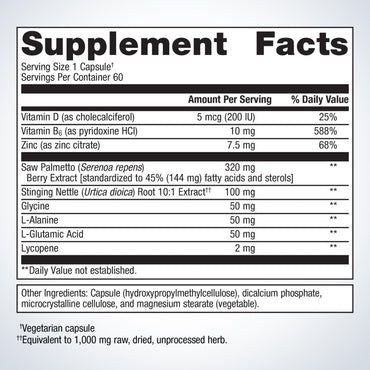 Metagenics, Concentrated Ultra Prostagen™, 60 Capsules UPC 755571954985 | HiLife Vitamins