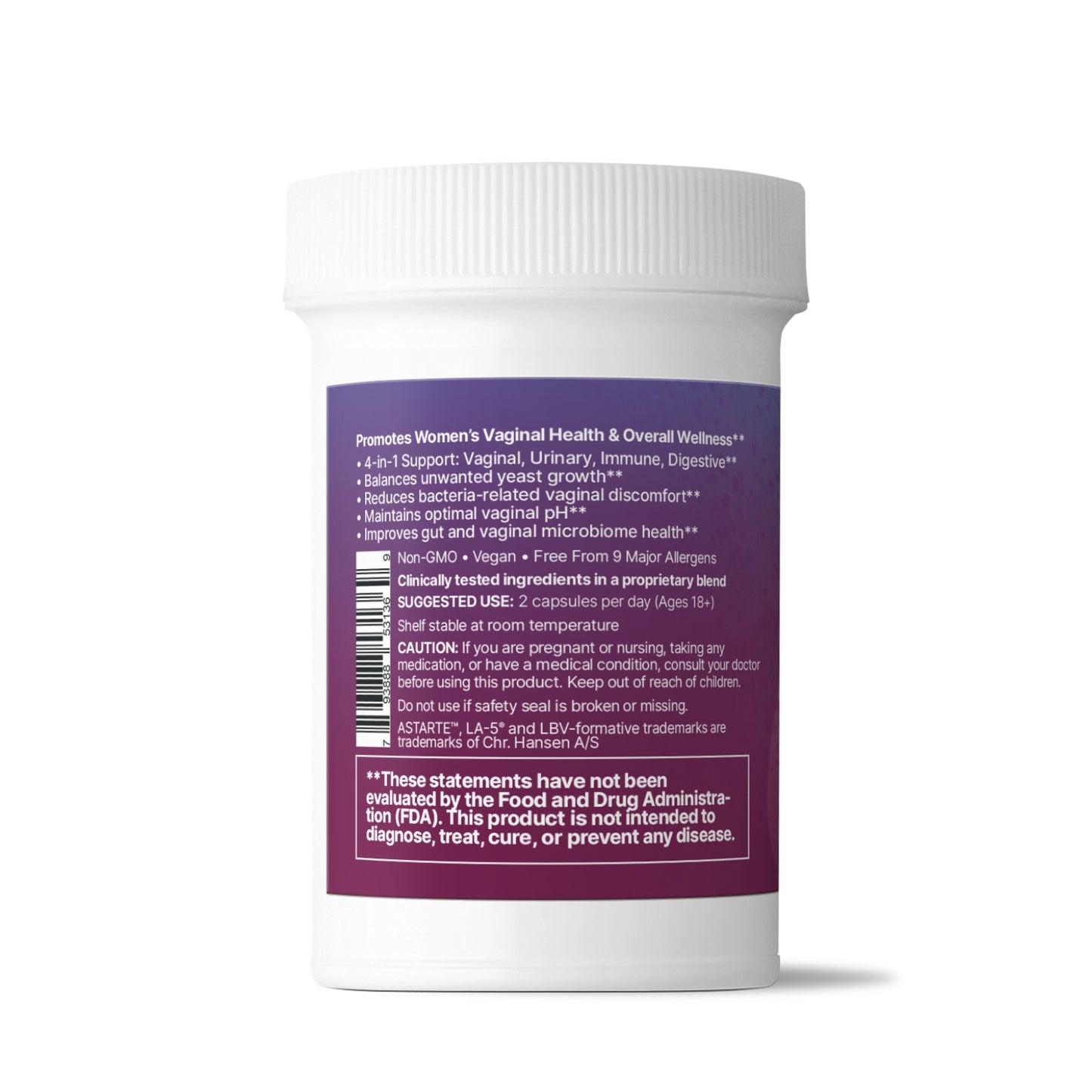 Microbiome Labs, Vaginal Balance, 60 Capsules UPC 793888531369 | Hilife Vitamins