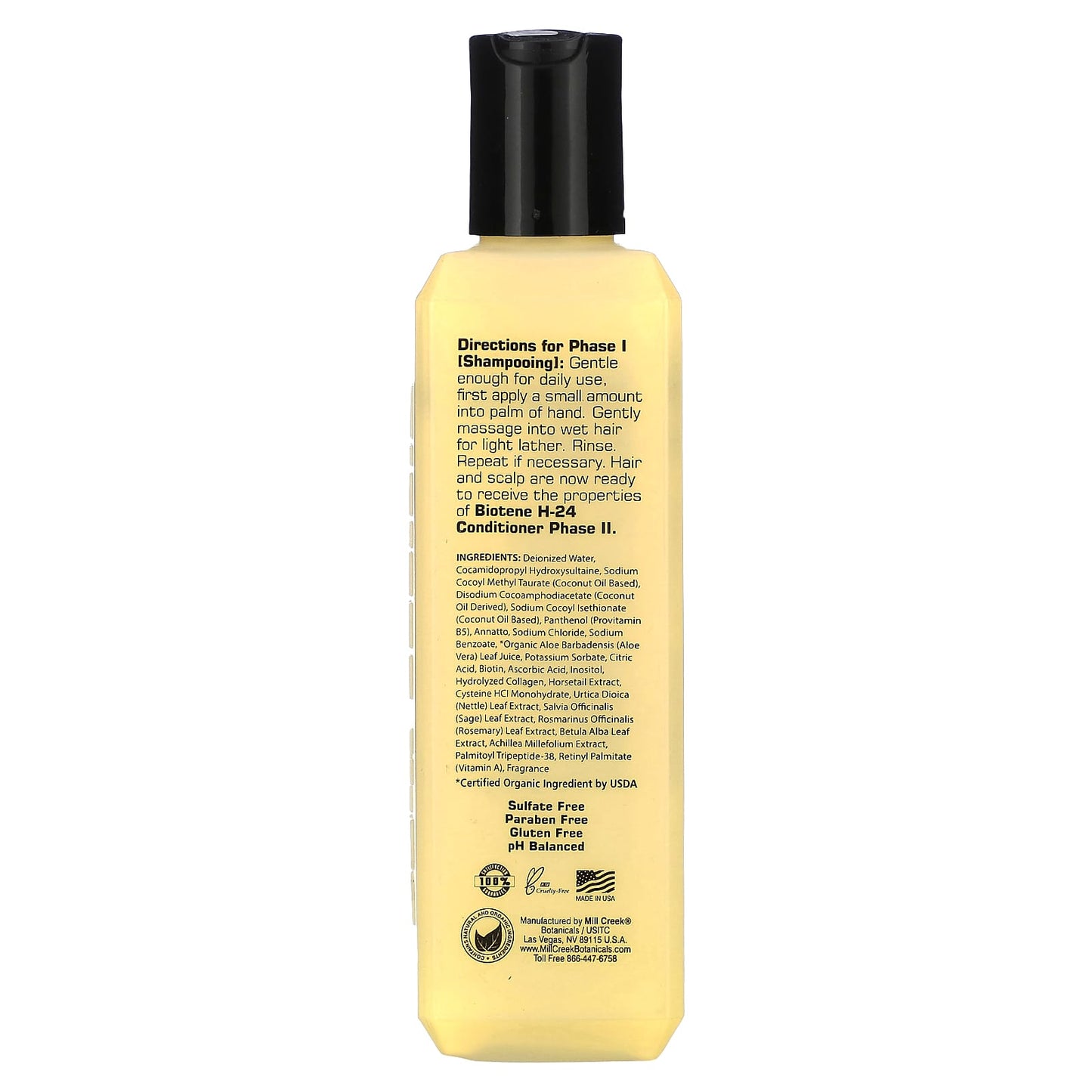 Mill Creek, Biotene H-24 Shampoo, 8.5 Oz UPC 079526003017 | Hilife Vitamins