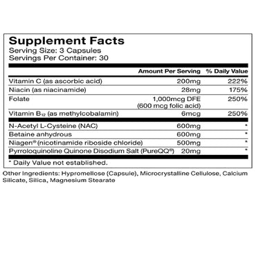 Momentous, Longevity, 90 Capsules UPC 850030796967 | Hilife Vitamins