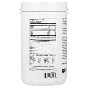 Momentous, Whey Protein Isolate, Vanilla Flavor, 1.38lb (625g) UPC 850243008932 | Hilife Vitamins