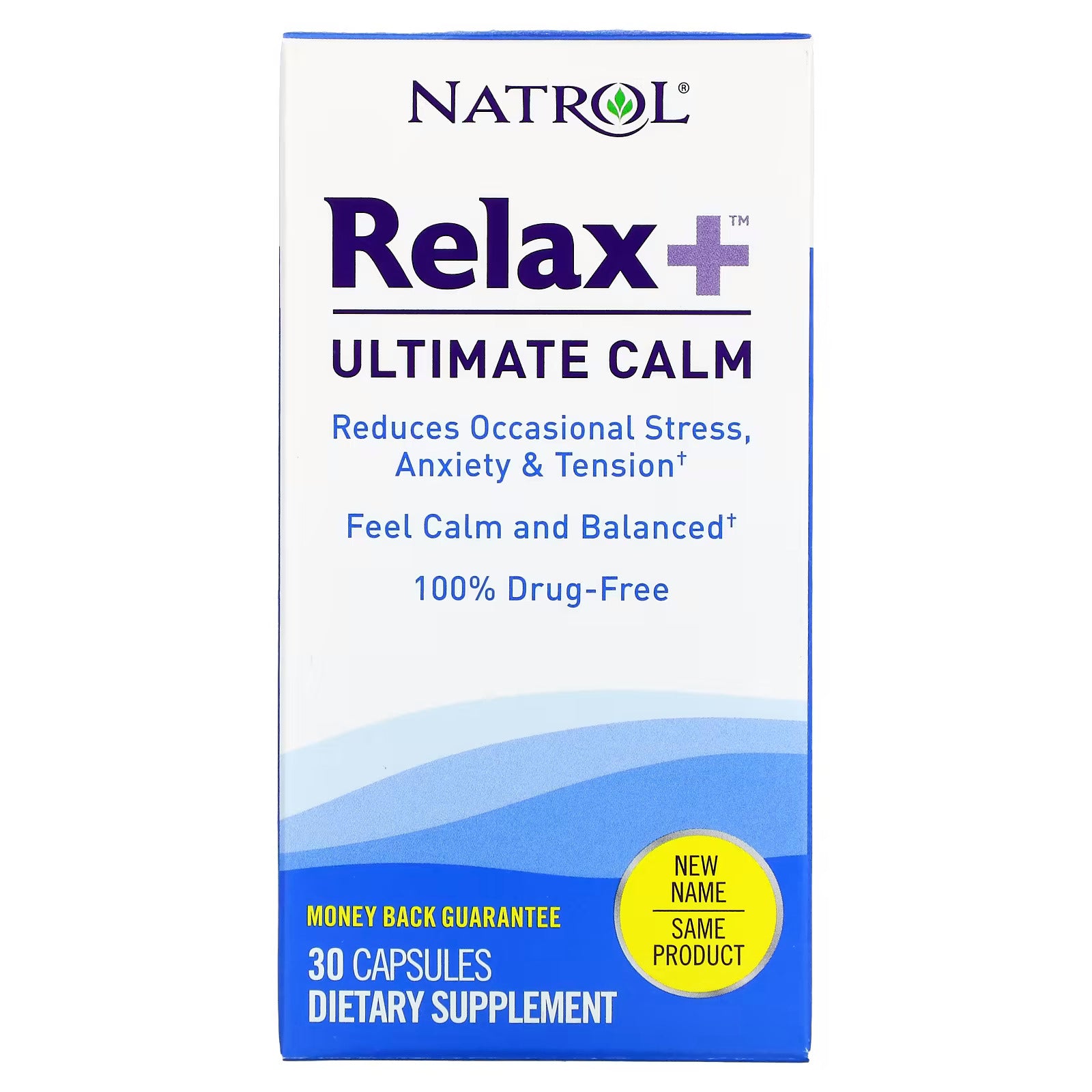 Natrol, Relaxia Ultimate Calm, 30 Capsules UPC 047469074135 | HiLife Vitamins