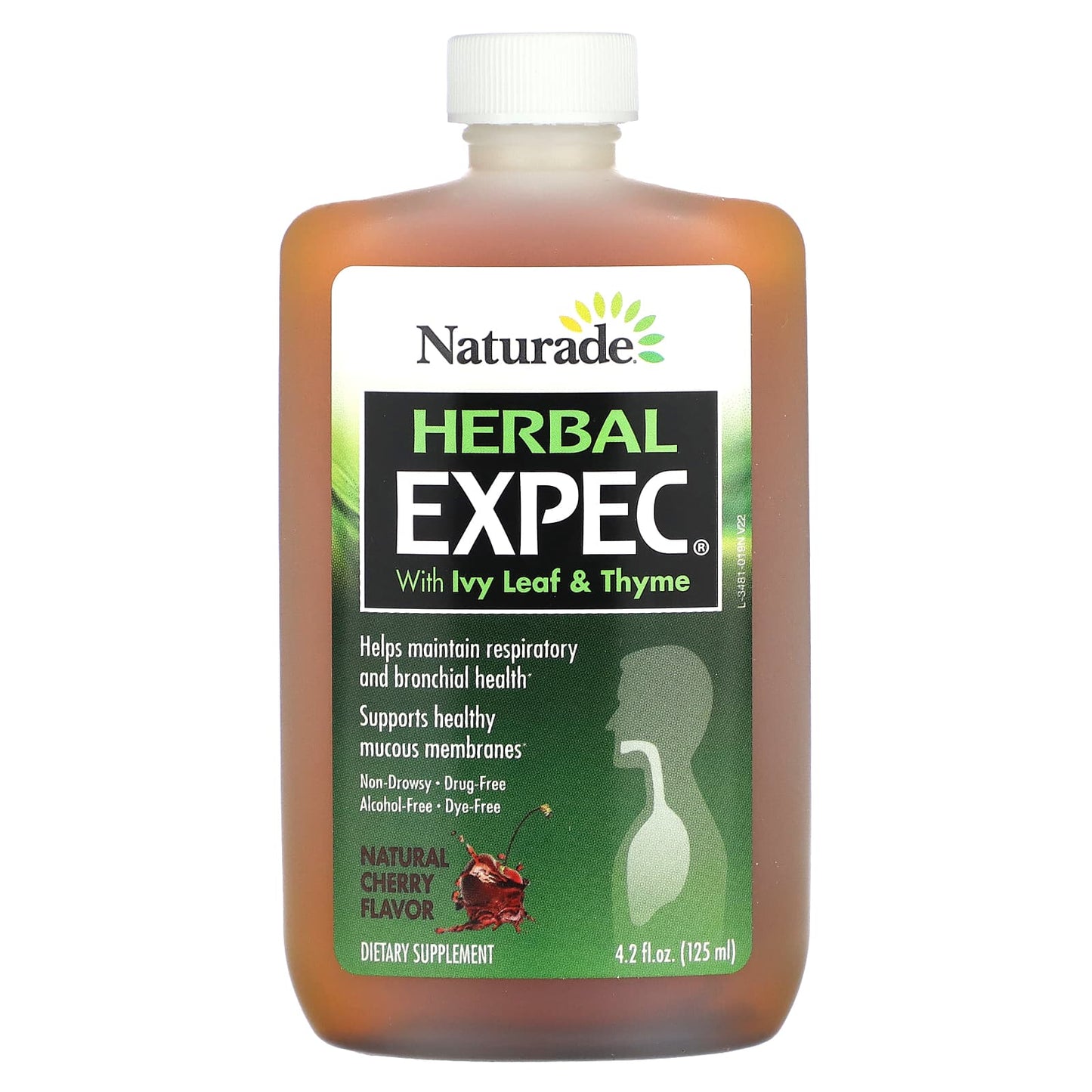 Naturade, Herbal Expectorant Cough Syrup, 4 Oz Ounces UPC 079911034817 | Hilife Vitamins