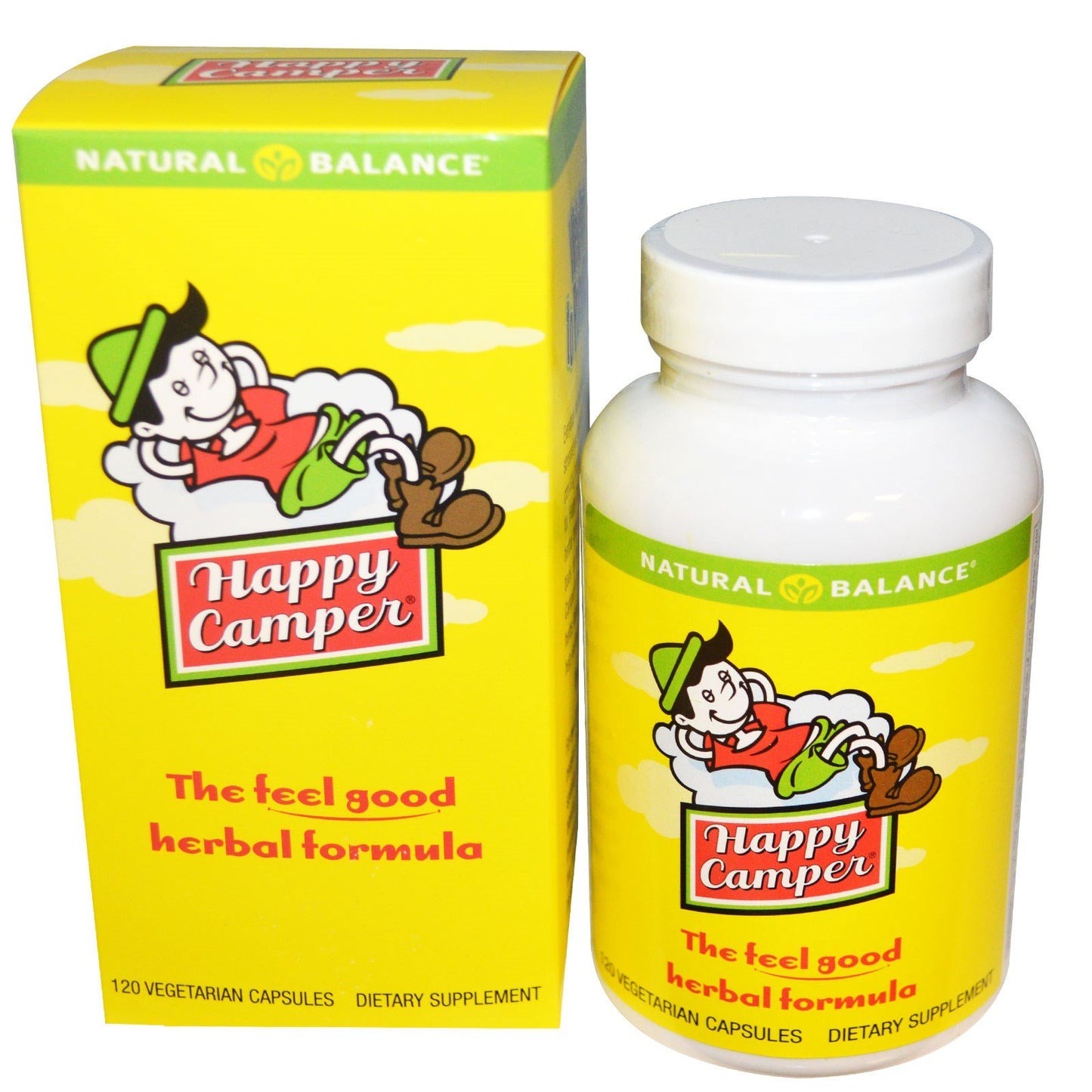 Natural Balance, Happy Camper, 120 Capsules UPC 047868281202 | HiLife Vitamins