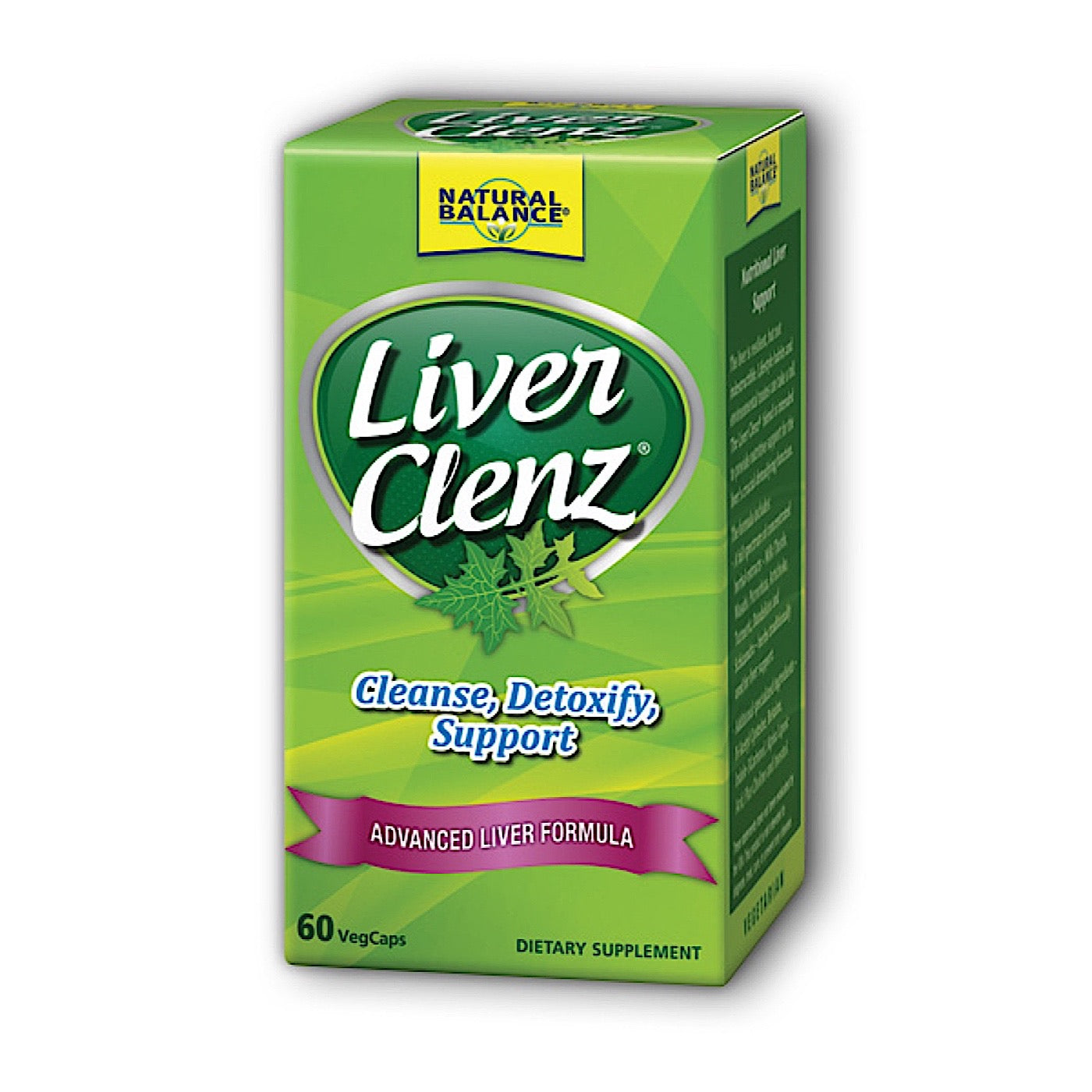 Natural Balance, Liver Clenz, 60 VegCaps UPC 047868312401 | HiLife Vitamins