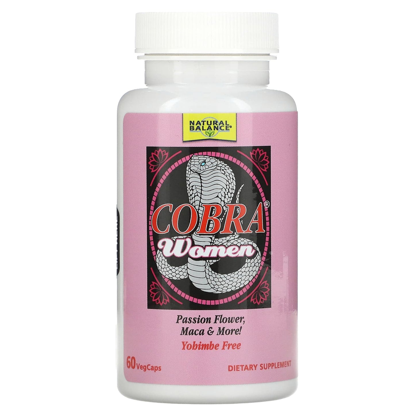 Natural Balance, Cobra Women, 60 VegCaps UPC 047868519701 | HiLife Vitamins