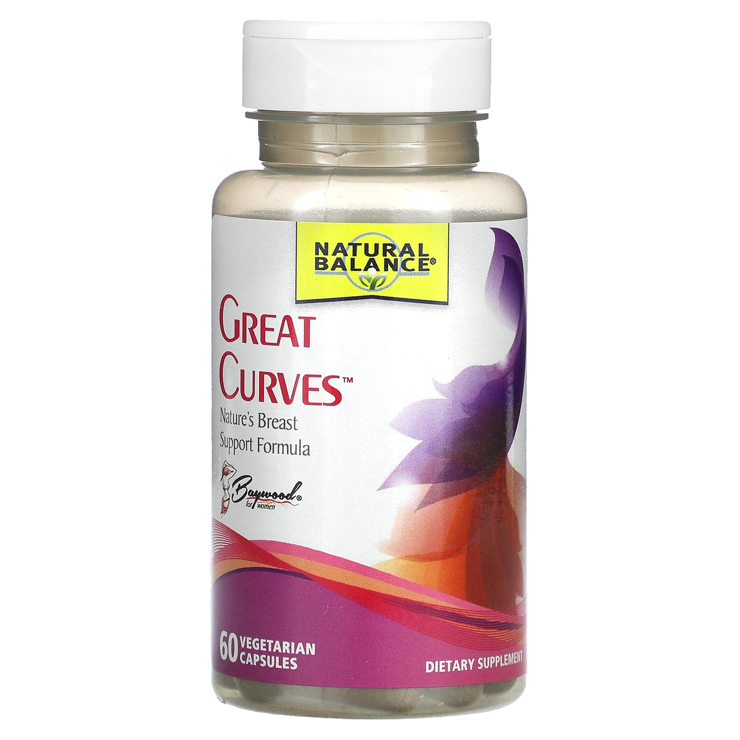 Natural Balance, Great Curves, 60 Vegetarian Capsules UPC 047868844063 | HiLife Vitamins