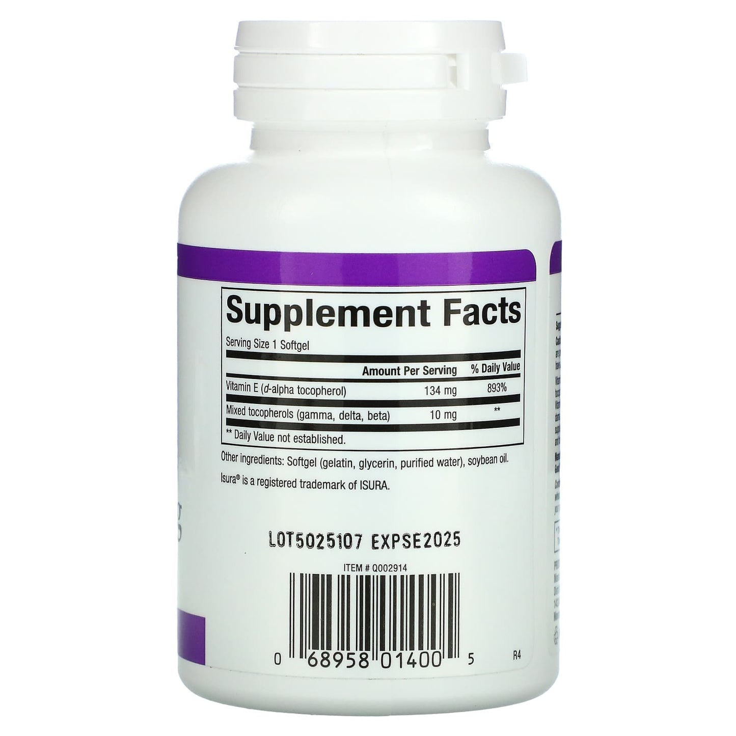 Natural Factors, Mixed Vitamin E, 134 mg (200 IU), 90 Softgels UPC 068958014005 | Hilife Vitamins