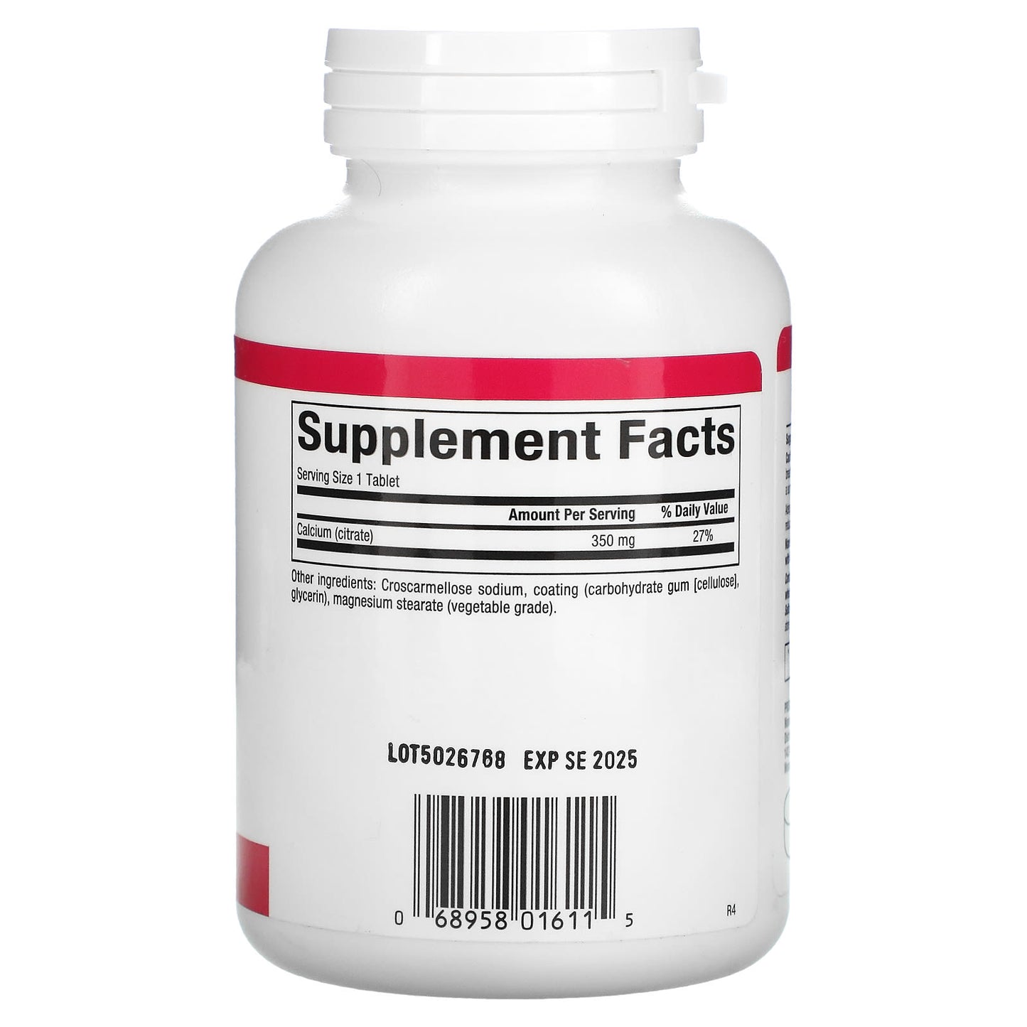 Natural Factors, Calcium Citrate, 350 mg, 90 Tablets UPC 068958016115 | Hilife Vitamins