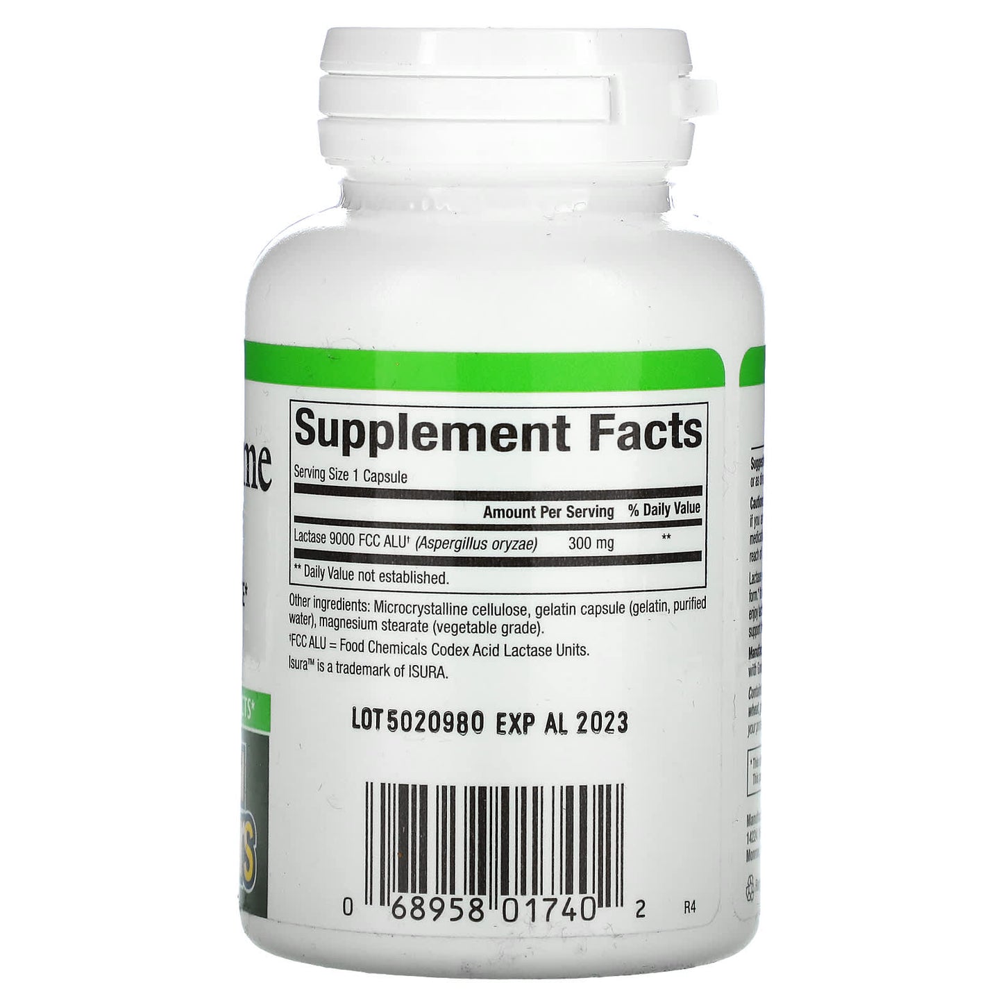 Natural Factors, Lactase Enzyme, 9,000 FCC ALU, 60 Capsules UPC 068958017402 | Hilife Vitamins