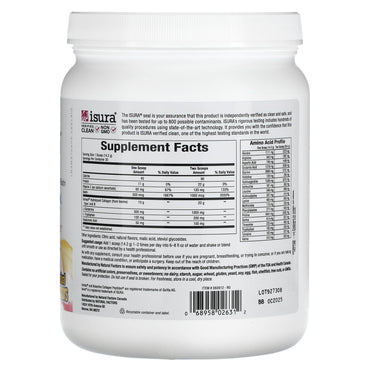 Natural Factors, Total Body Collagen™, Bioactive Peptides, Orange, 500 Grams UPC 068958026312 | Hilife Vitamins