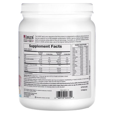 Natural Factors, Total Body Collagen™, Bioactive Peptides,Unflavored, 500 Grams UPC 068958026329 | Hilife Vitamins