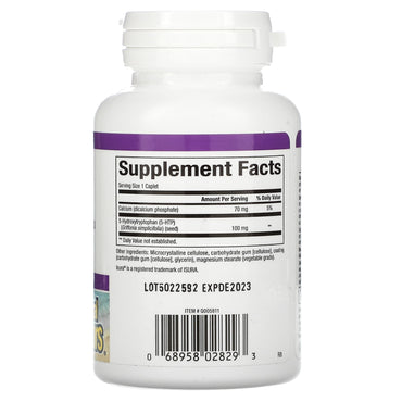 Natural Factors, Stress-Relax, 5-HTP, 100 mg, 60 Enteric Coated CAPLETS UPC 068958028293 | Hilife Vitamins