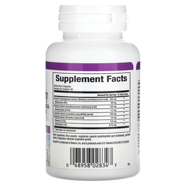 Natural Factors, Stress-Relax, Adrenal Serenity, 60 Capsules UPC 068958028347 | Hilife Vitamins