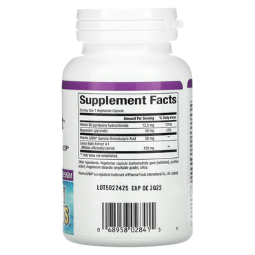 Natural Factors, Stress-Relax, Mind Retreat, 60 Vegetarian Capsules UPC 068958028415 | Hilife Vitamins