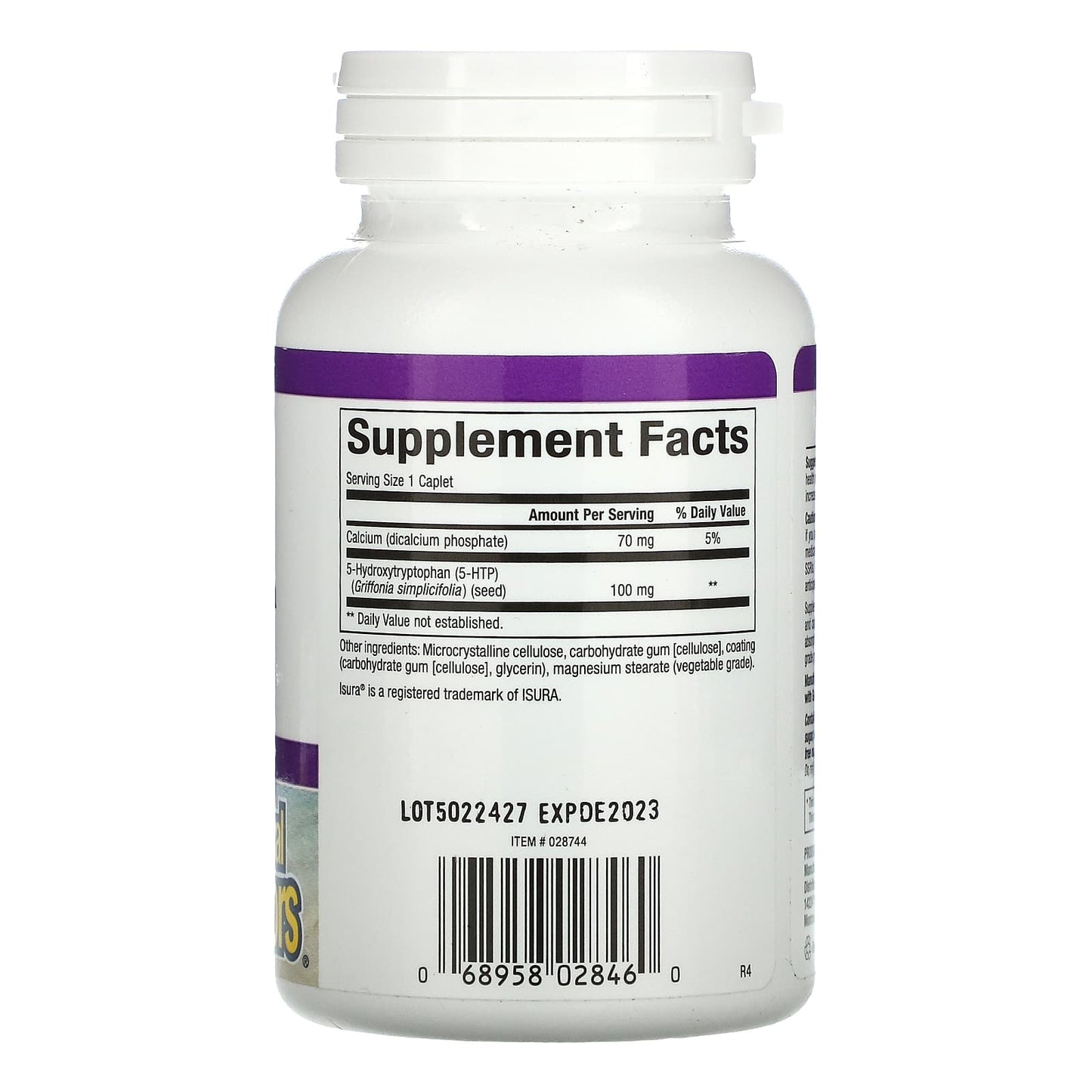 Natural Factors, Stress-Relax, 5-HTP, 100 mg, 120 Capsules UPC 068958028460 | Hilife Vitamins